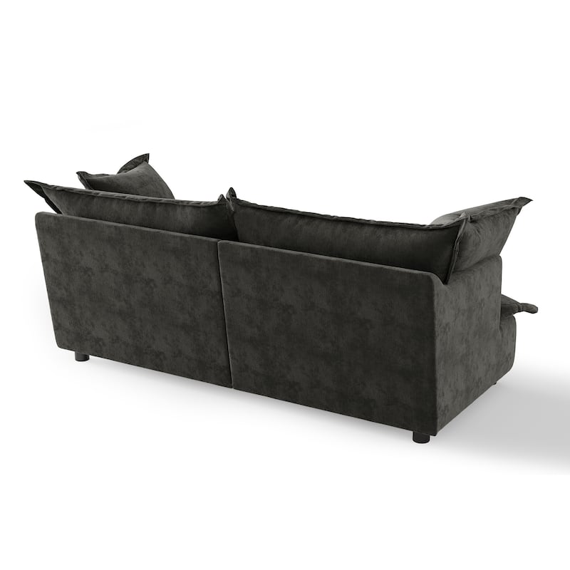 Cloud Chenille Upholstered Modular Sectional Sofa