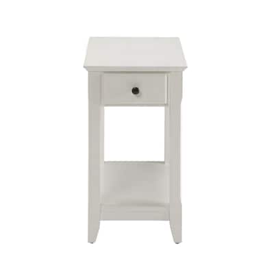 Wooden Rectangular Top with One Drawer