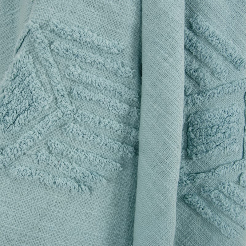 Rizzy Home Ikat Textured Cotton Throw
