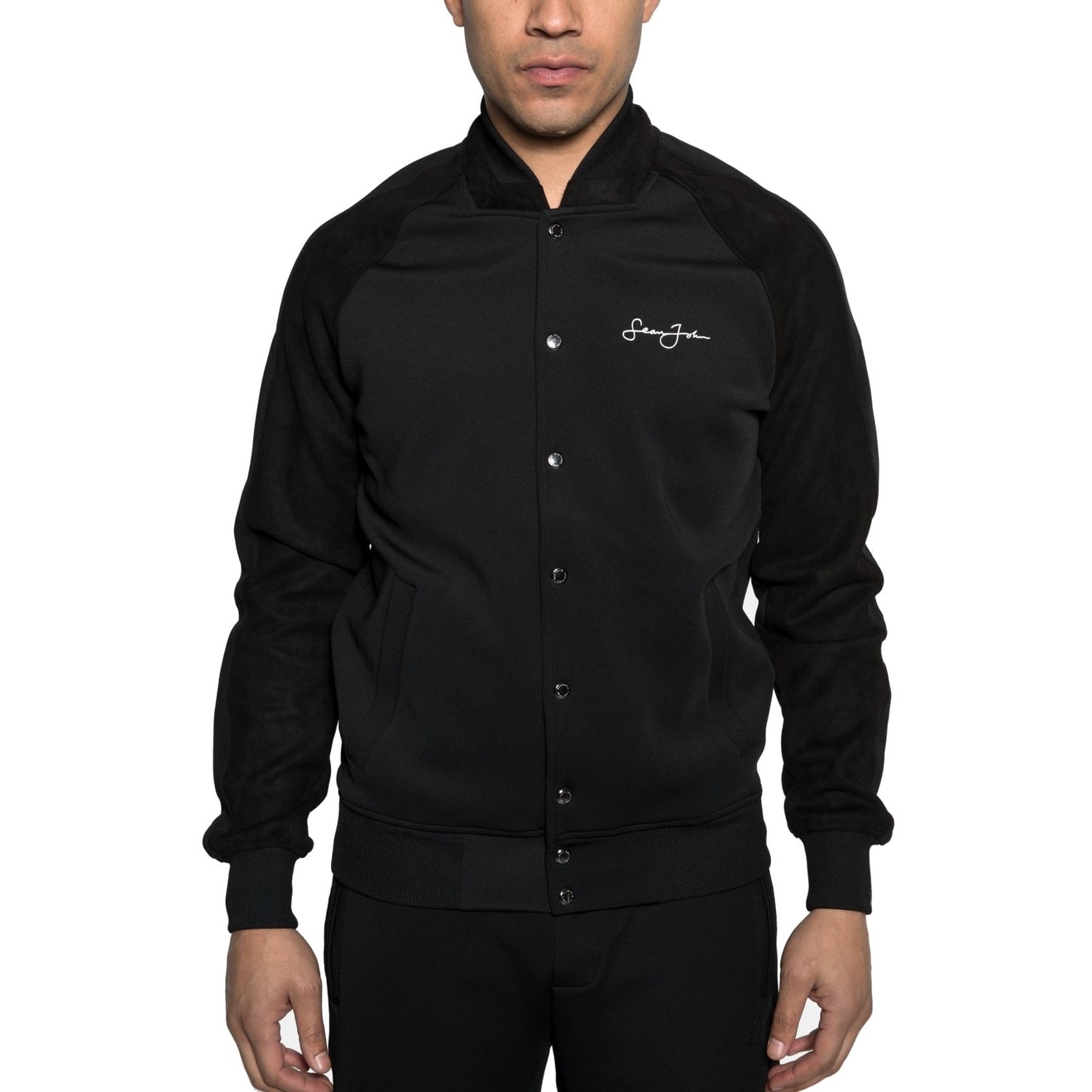 Shop The Best Deals on All Sean John Products Overstock Sean John Men's Travel Velour Zip Front Hoodie, Created for