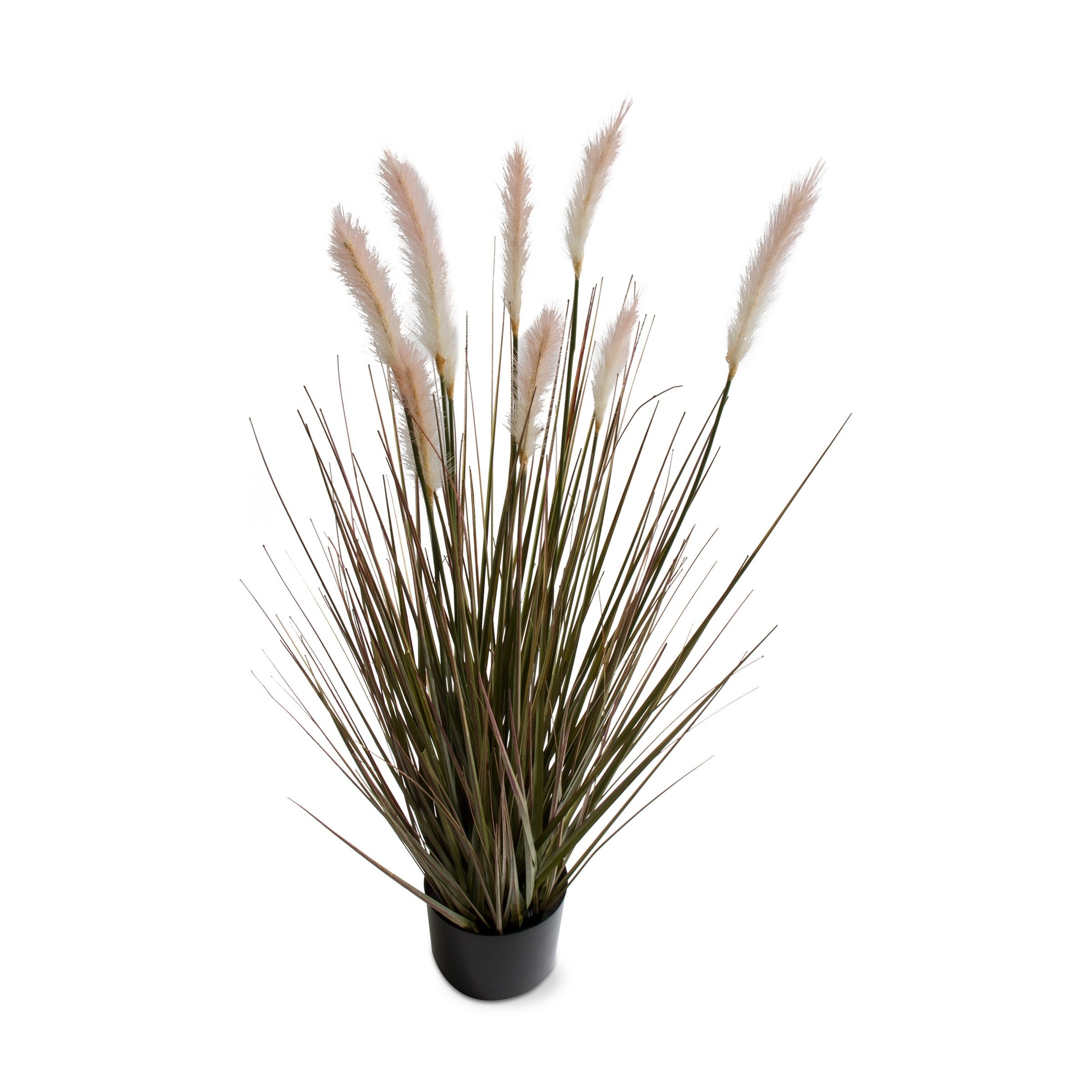 Foxtail Grass Artificial Stems and Leaf Sprays Green Multi PVC 36