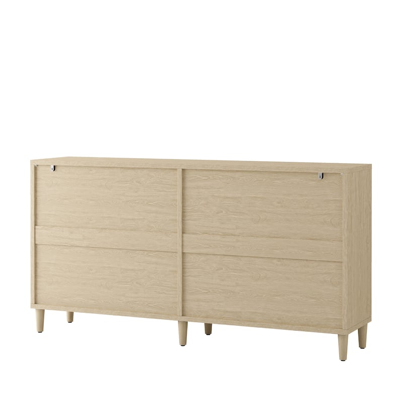 Sideboard with 4 doors and adjustable shelves
