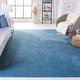 preview thumbnail 4 of 171, SAFAVIEH Handmade Himalaya Kaley Solid Wool Rug 8' x 10' - Blue - Rectangle