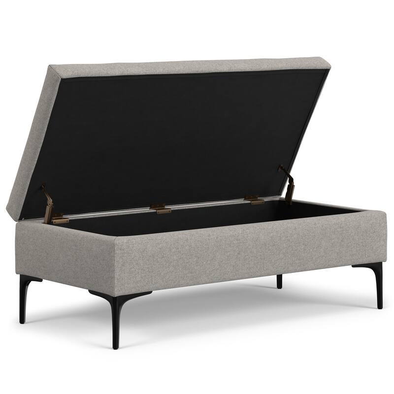 Rebecca Large Coffee Table Storage Ottoman with Lift up Lid