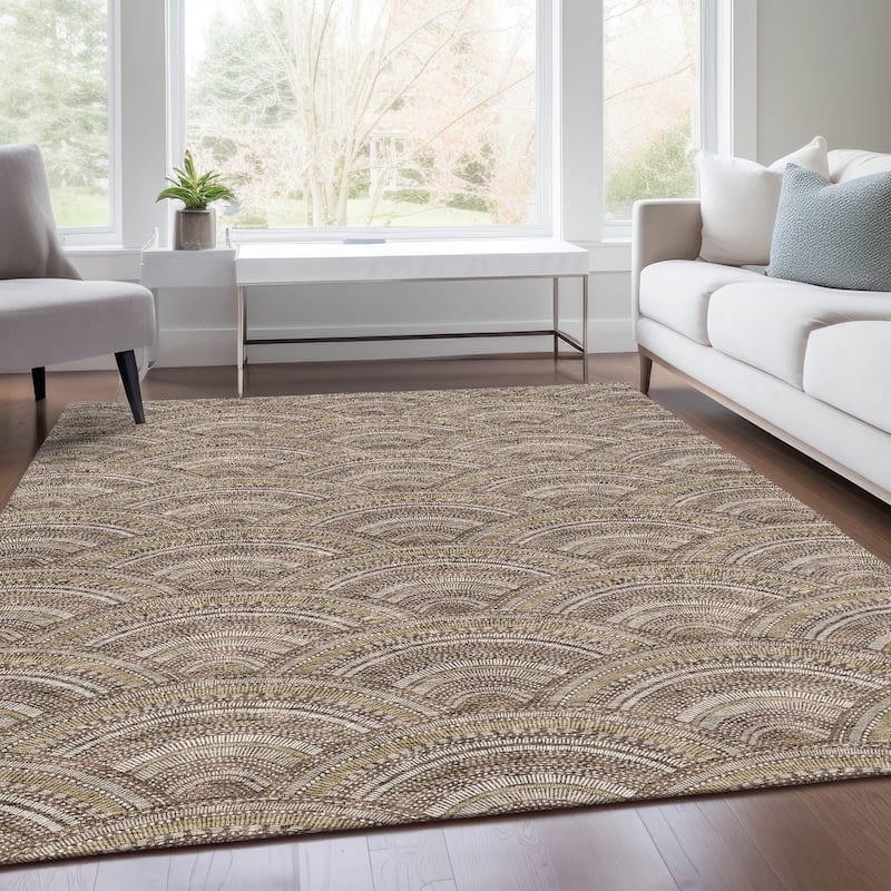 Premium Washable Super Soft Transitional Stacks Mayfield Rug