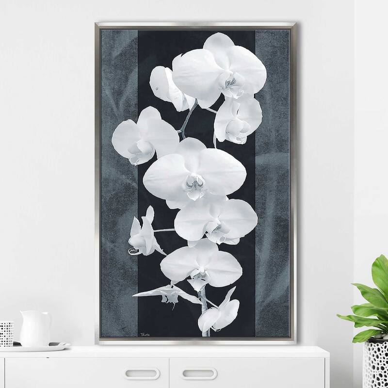 "Orchid Opulence II" Print on Floating Canvas