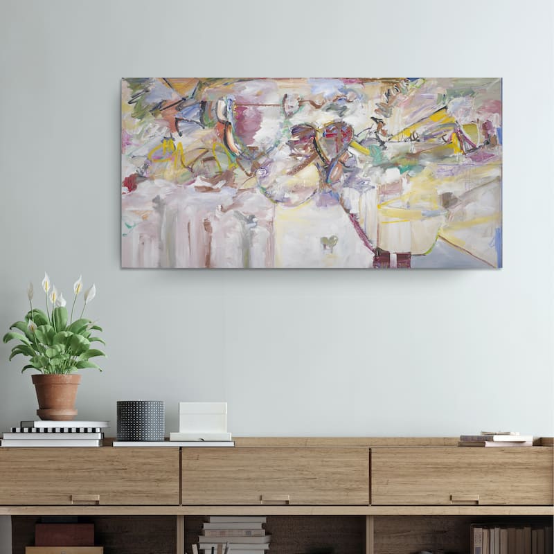 'Abstract XXI' Wrapped Canvas Wall Art