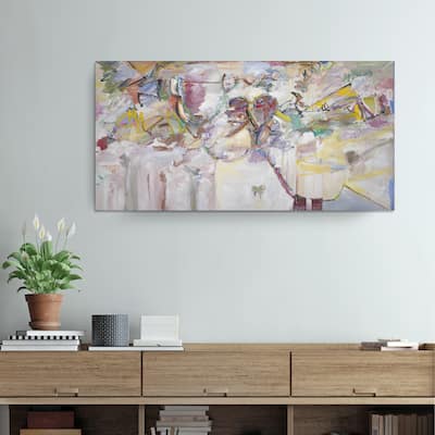 'Abstract XXI' Wrapped Canvas Wall Art