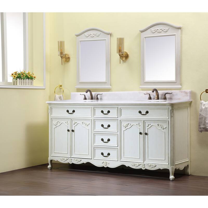 72" Double Bathroom Vanity