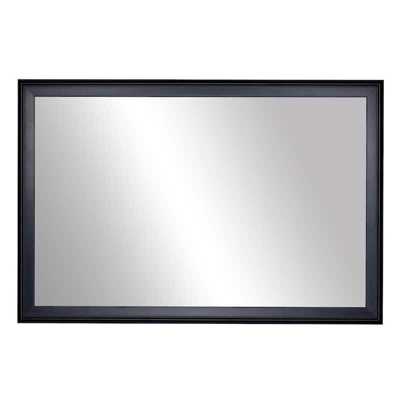 Frame My Mirror Black Framed Mirror, Kendall Design