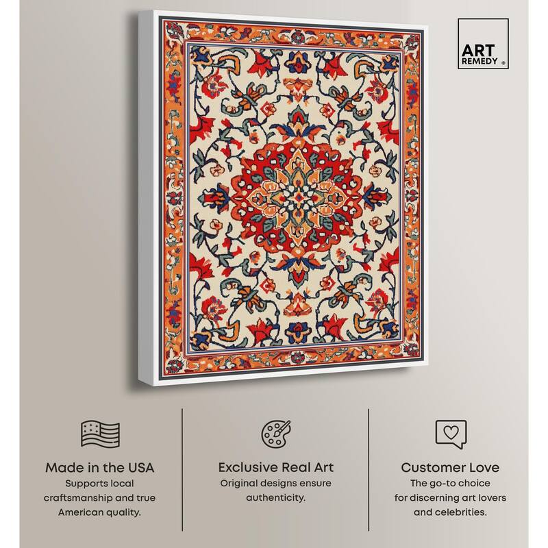 Morrocan Garden II Canvas by Art Remedy