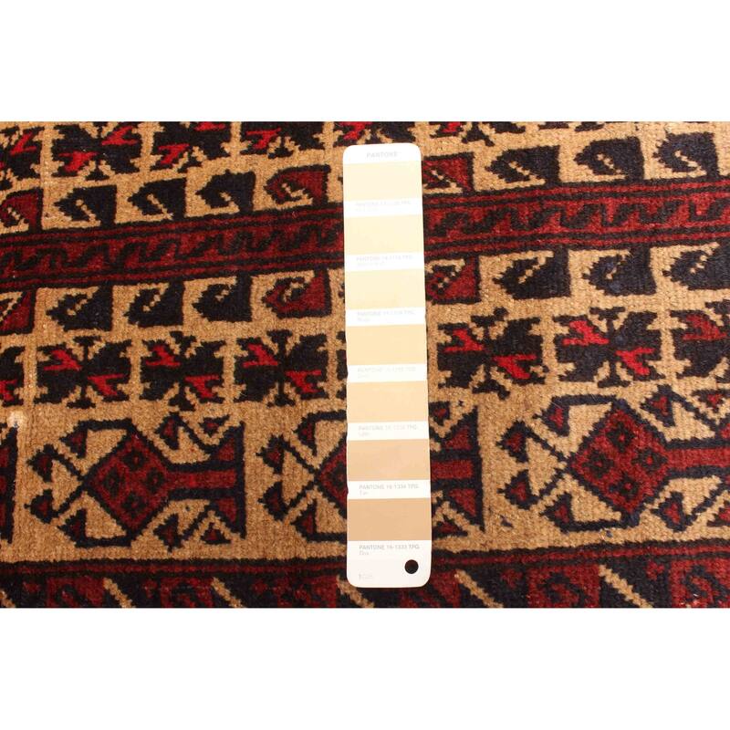 ECARPETGALLERY Hand-knotted Teimani Tan Wool Rug - 3'0 x 5'5