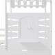 preview thumbnail 13 of 37, Twin Bed Frames for Kids,Twin Size House Bed With 2 Storage Drawers and Guardrails, Playhouse Bed With Roof and Window