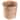 Natural Water Hyacinth Round Waste Basket