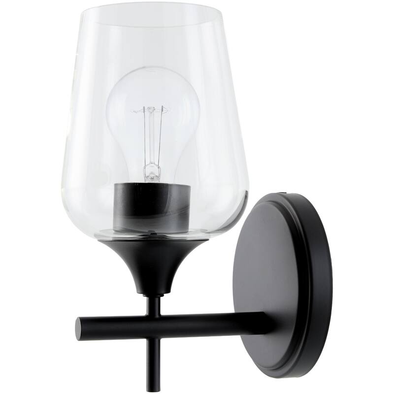 Livabliss Yueva Modern Wall Sconce - Black