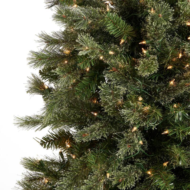 Home Heritage Rotating Tree Stand Base w/Stanley 9' Skinny Pencil Christmas Tree - 22.37