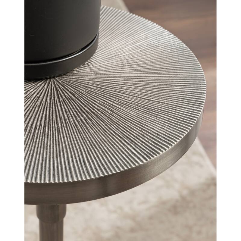 Kate and Laurel Engles Metal Table and Plant Stand