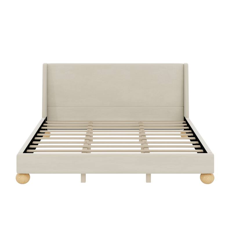 Modern Upholstered Platform Bed