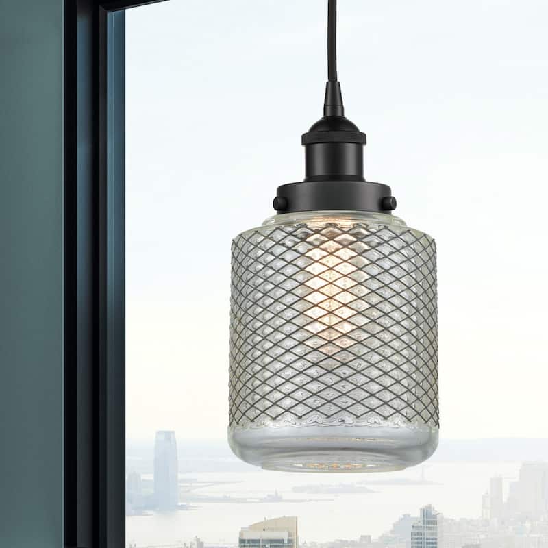 Innovations Lighting 616-1PH-12-6 Stanton Pendant Stanton 6" Wide Mini