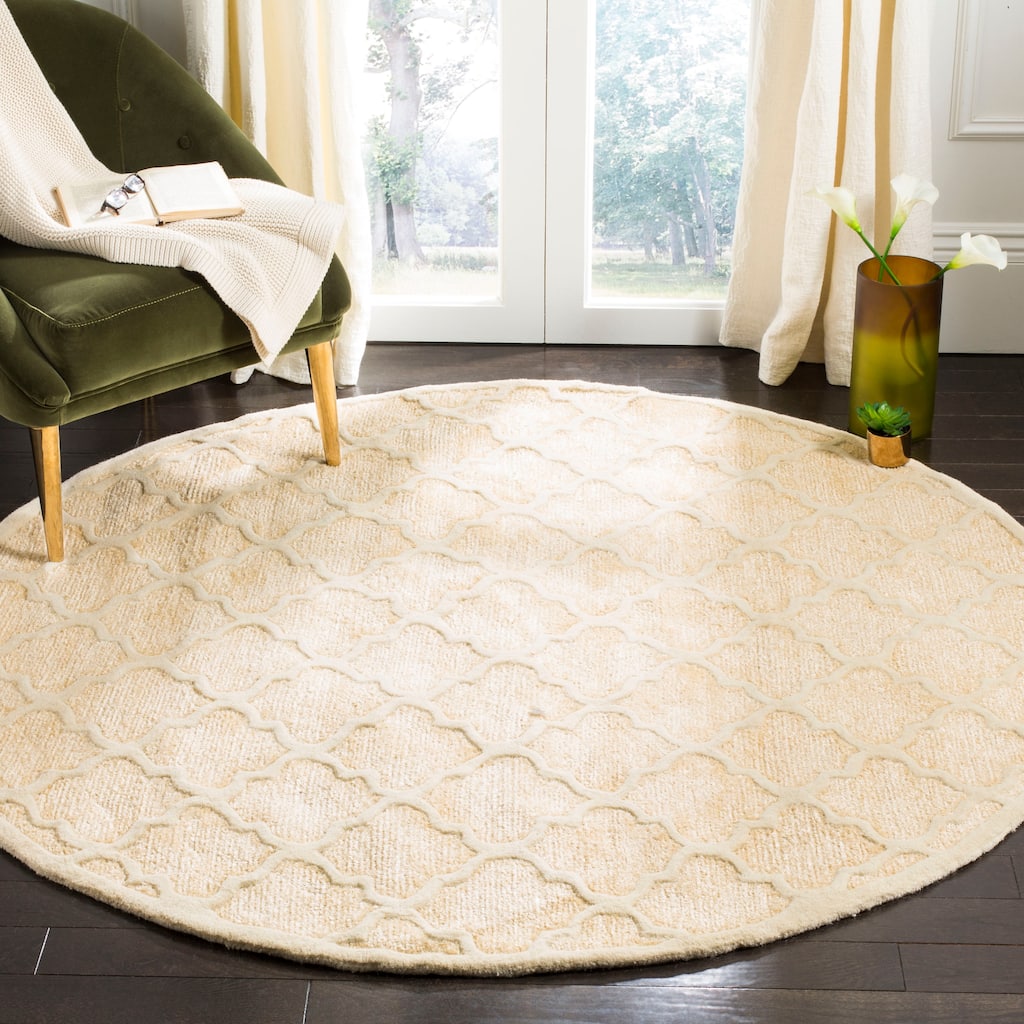 SAFAVIEH Handmade Precious Melanya Modern Polyester Rug