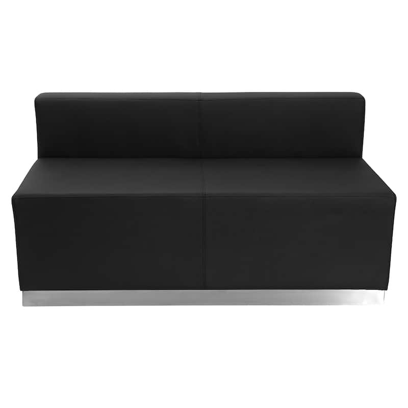 7 PC LeatherSoft Modular Reception Configuration w/Taut Back &Seat