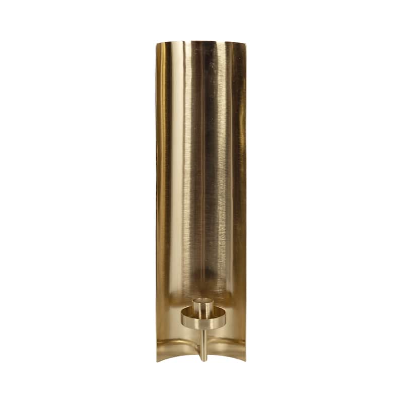 Kate and Laurel Taybron Metal Taper Wall Sconce