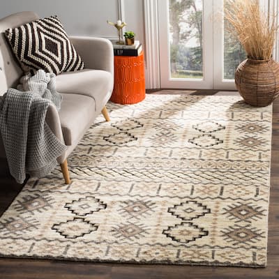 SAFAVIEH Hand-knotted Challe Kamita Southwestern Tribal Wool Rug