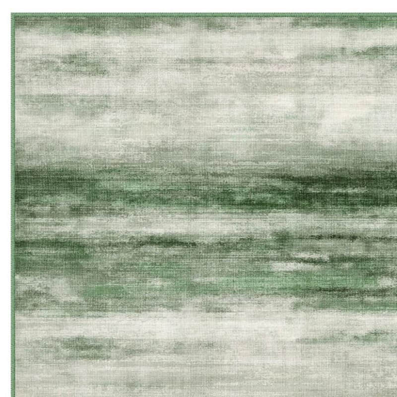 HomeRoots Abstract Modern Rectangle Area Rug