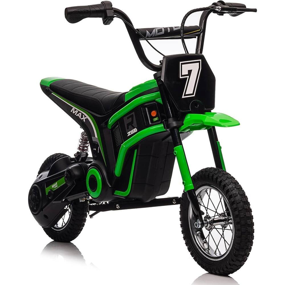 Electric 2-Speed Modes Kids Dirt Bike Toy Motorcycle for Kids Best Gifts