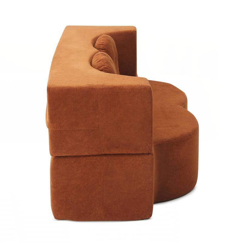 Folding Sofa Bed with Pillow, Sleeper Sofa, Floor & Futon Loveseat Couch