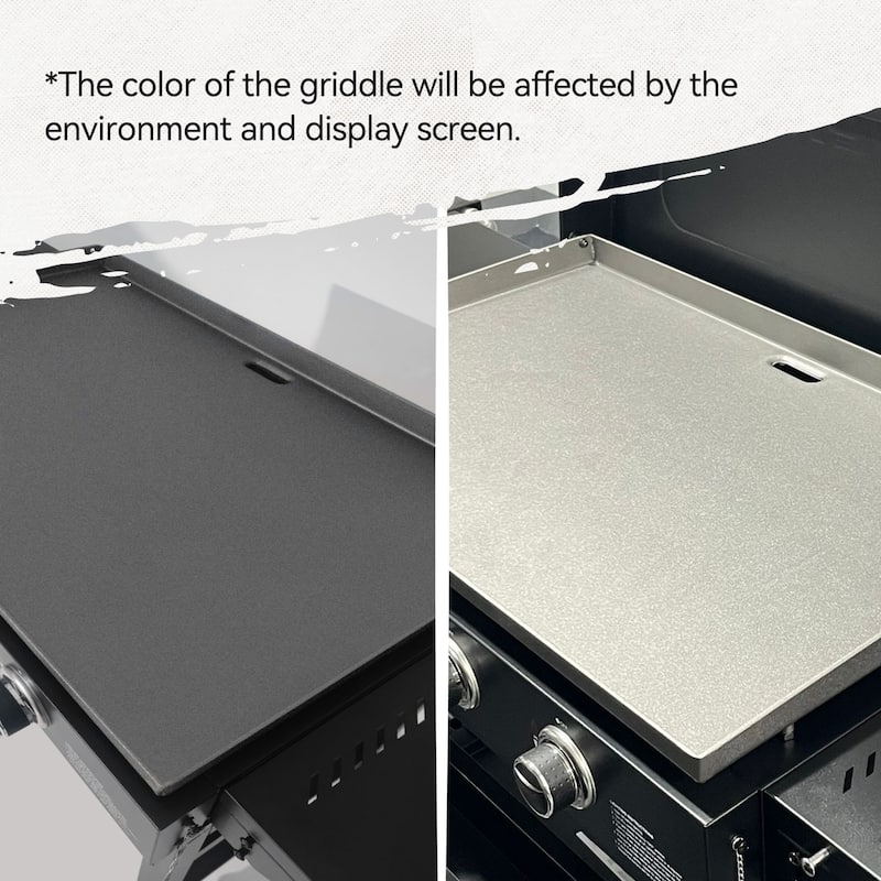 Royal Gourmet GB4001C 35In Flat Top 4-Burner Griddle with Cover