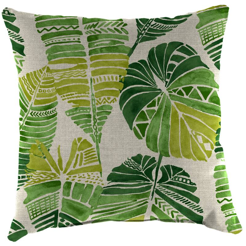 18" x 18" Outdoor Throw Pillow - Set of 2 - 18'' L x 18'' W x 4'' H