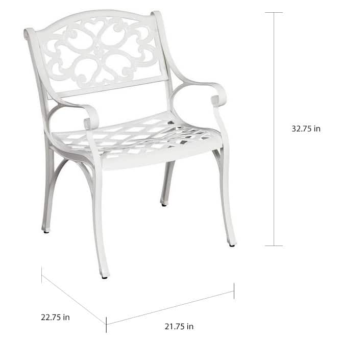 Sanibel Outdoor Chair (Set of 2) by Homestyles