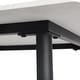preview thumbnail 23 of 22, Modern Slate Kitchen Dining Table with Sintered Stone Top Metal Legs (Table Only) - 31.5x31.5x30 inch