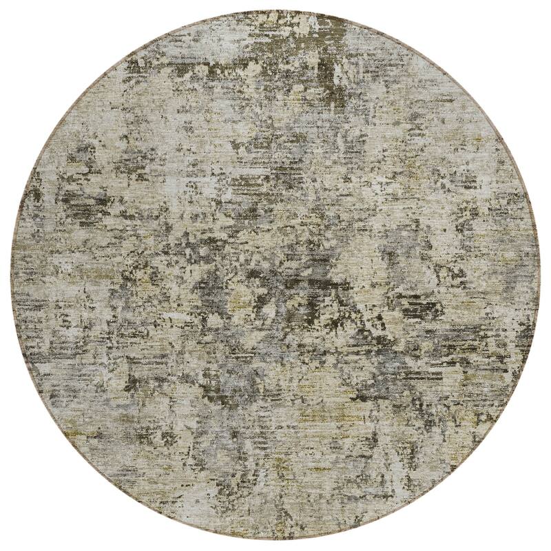 Machine Washable Indoor/ Outdoor Chantille Modern Ombre Rug