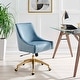 preview thumbnail 20 of 40, Discern Performance Velvet Office Chair