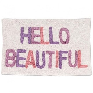 JoySwallow Modern Irregular Blocking Bathmat Tufted Bathmat, Geometrical Rug, Fluffy Area Rug Bedroom Rugs