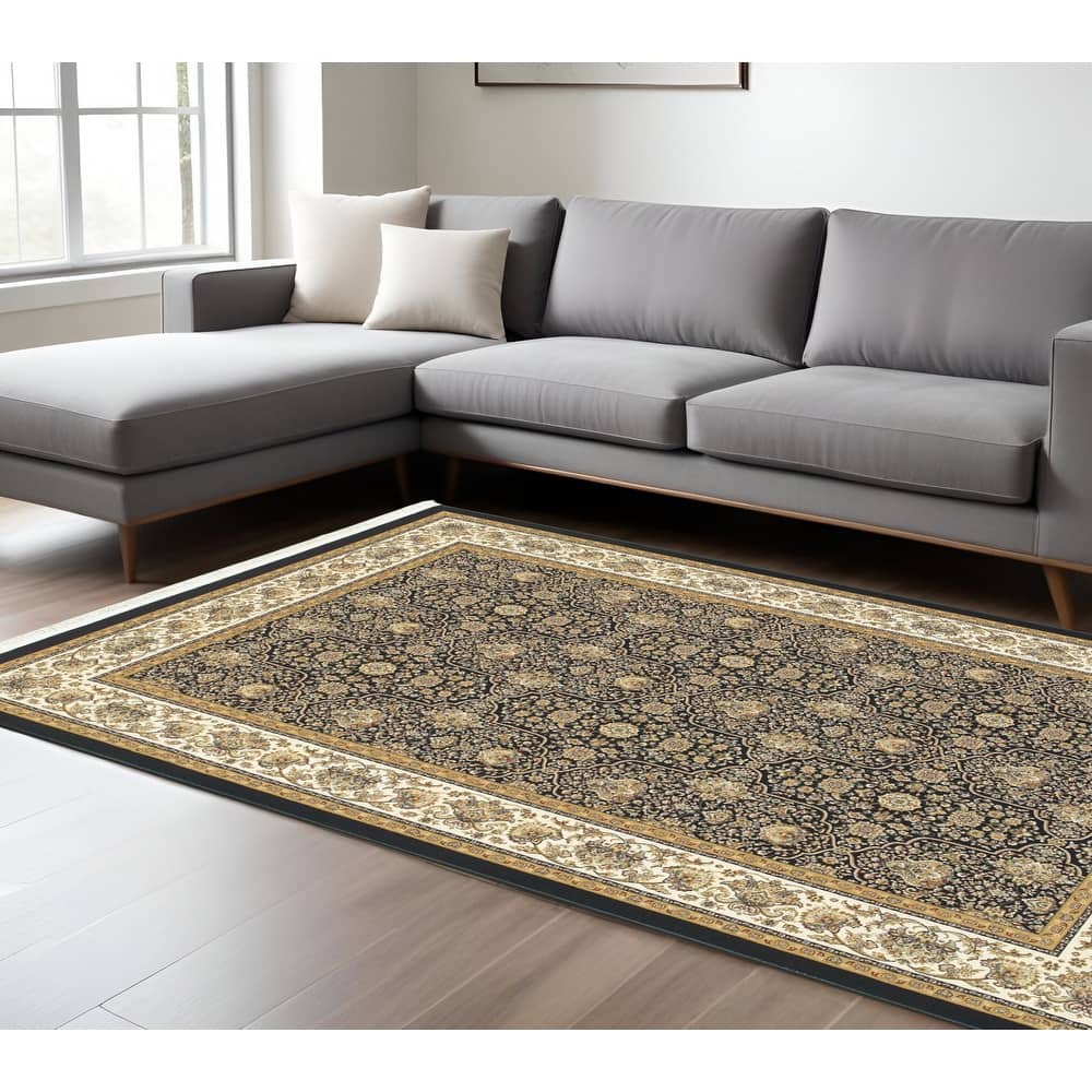 HomeRootsOriental Traditional Rectangle Area Rug