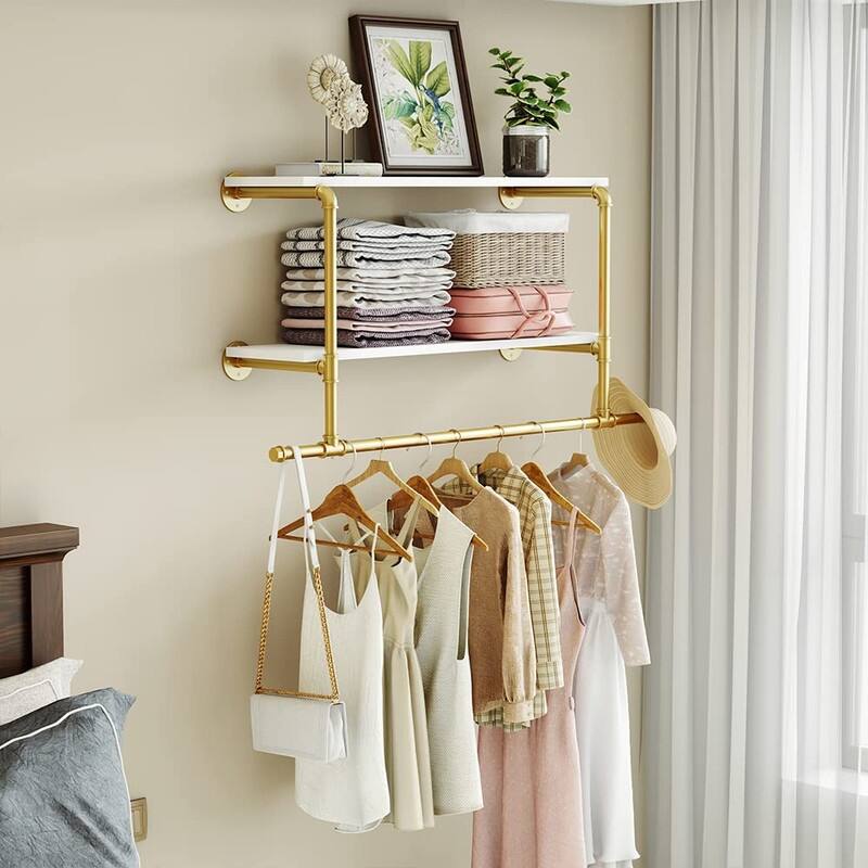 Wall Mounted Clothes Rack