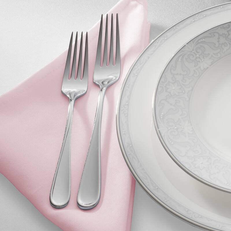 144 Pack 17 Inch Polyester Cloth Dinner Napkins for Party Restaurant