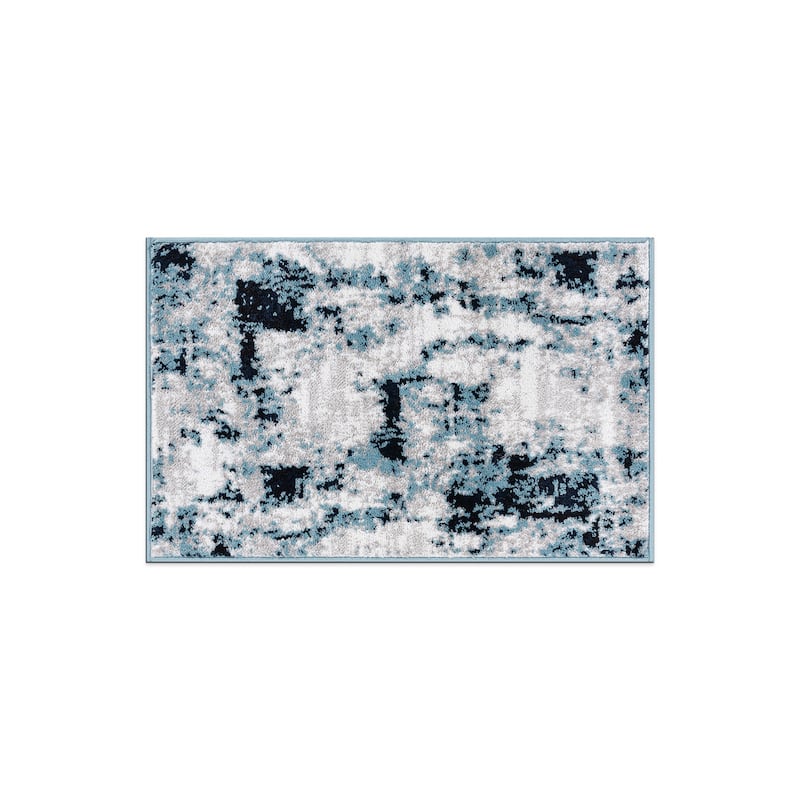 Contemporary Chic Abstract Design Area Rug