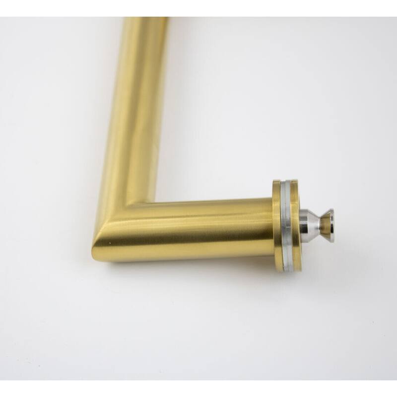 CEL 8"x 8" Mitered Corner Back to Back Shower Door Pull Handles