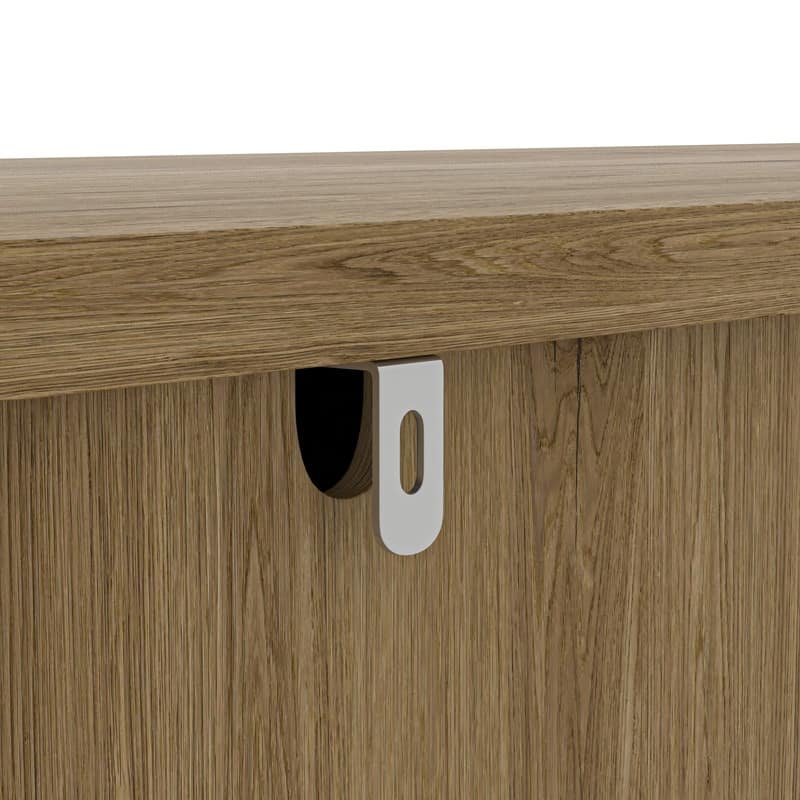 Wood Tall Kitchen Pantry Storage Cabinet with Doors Dining Room Power Strip Hutch Cupboard Pantry