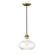 preview thumbnail 10 of 10, Bellevue Single Light 10" Wide Pendant