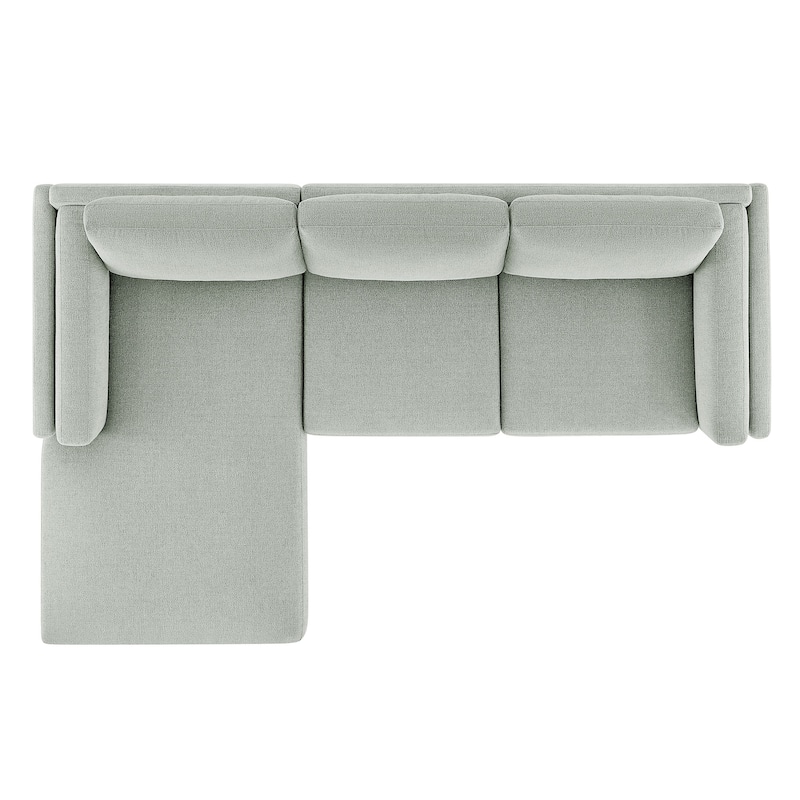 Roscoe Left-Facing Upholstered Sectional Sofa with Chaise