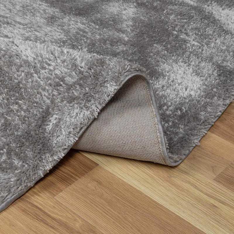 Hauteloom Heavenly Solid Shag Shaggy High Pile Area Rug