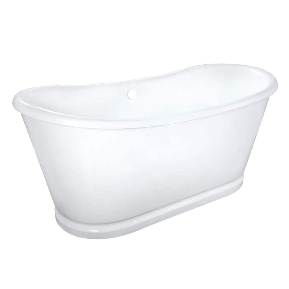 Kingston Brass VCTDS662829 Aqua Eden 64" Free Standing Cast Iron