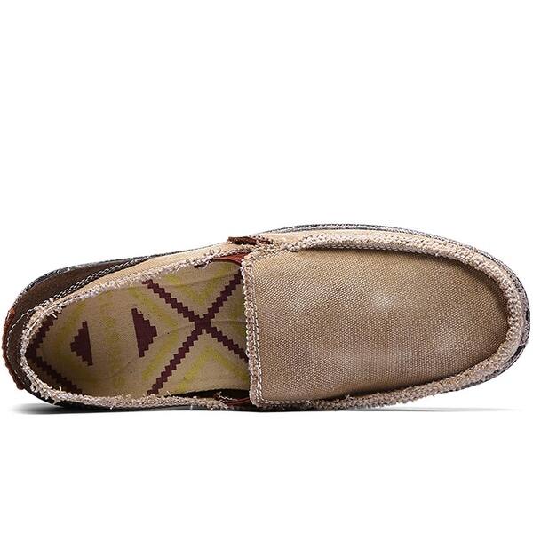 Shop Casmag Men S Casual Cloth Shoes Canvas Slip On Loafers