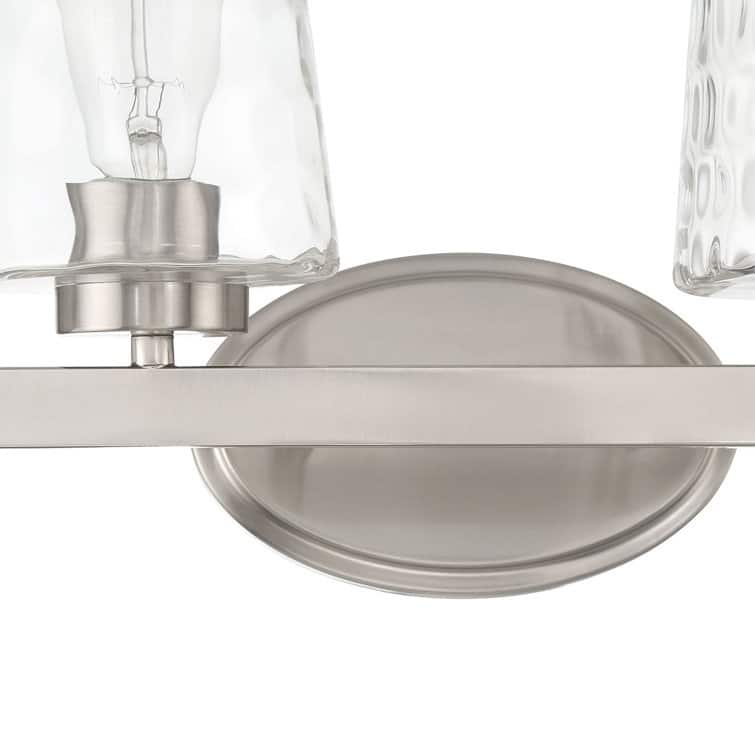 Amboise 6-light Modern Bathroom Vanity Light with Art Glass - N/A