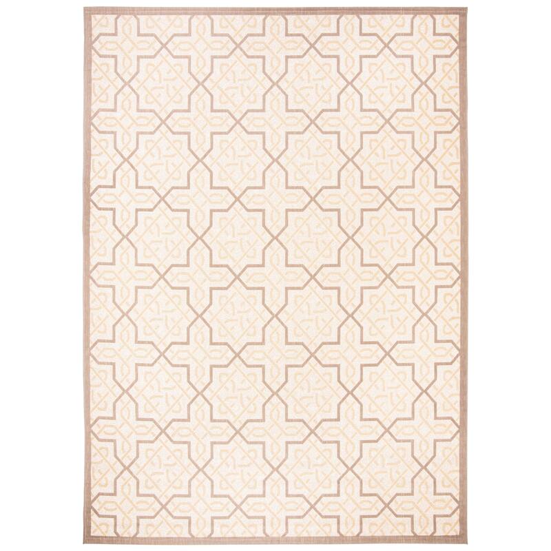 SAFAVIEH Courtyard Liisbet Indoor/ Outdoor Waterproof Patio Backyard Rug
